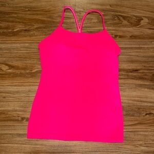 Lululemon Flow Y Size 8 Athletic Tank Top Work Out Running Yoga